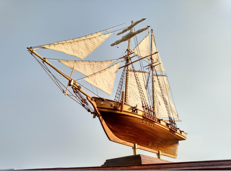 DIY Boat Model Kit Wooden Antique Boat Building Kit
