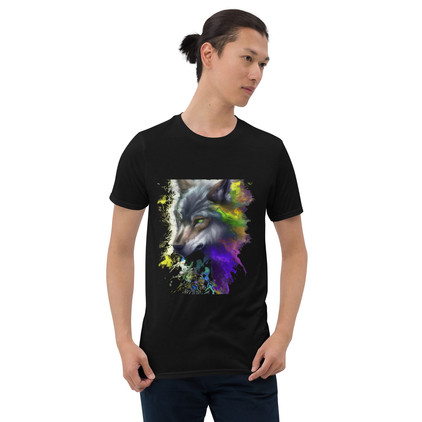 Unisex Wolf art T-Shirt