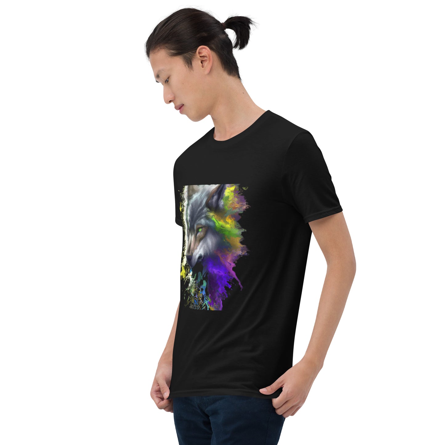 Unisex Wolf art T-Shirt