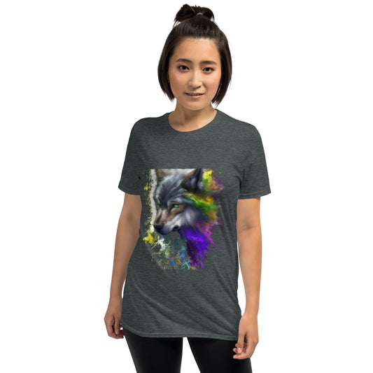 Unisex Wolf art T-Shirt