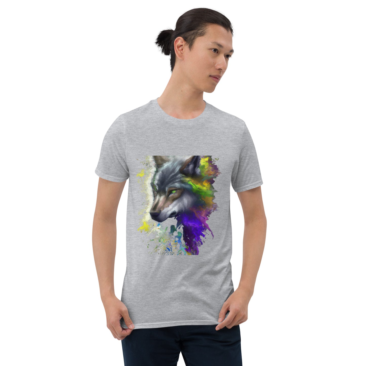 Unisex Wolf art T-Shirt
