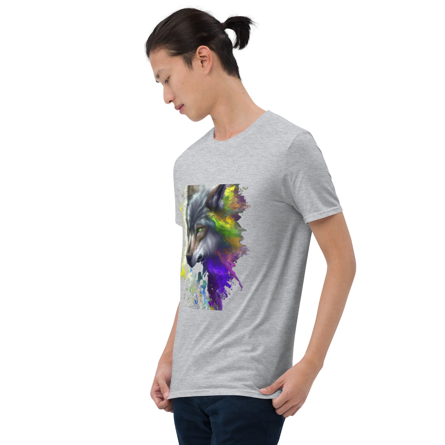 Unisex Wolf art T-Shirt