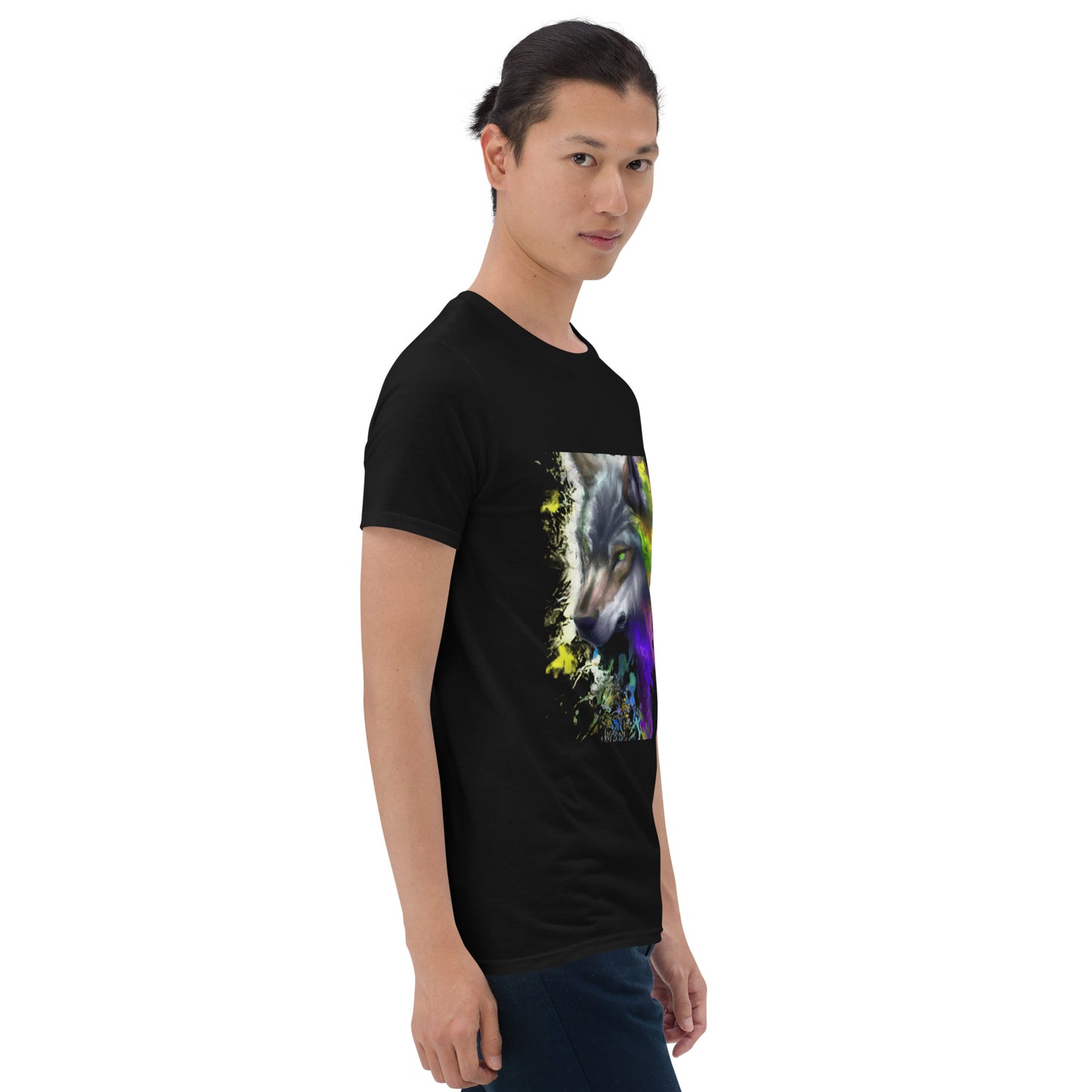 Unisex Wolf art T-Shirt
