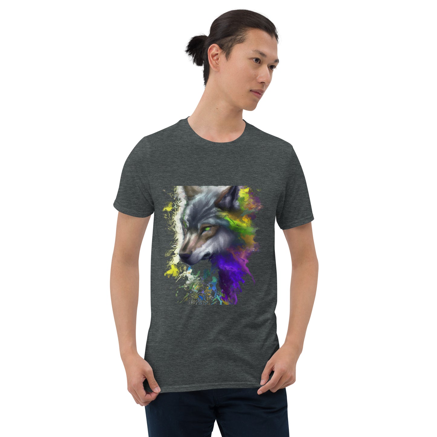 Unisex Wolf art T-Shirt