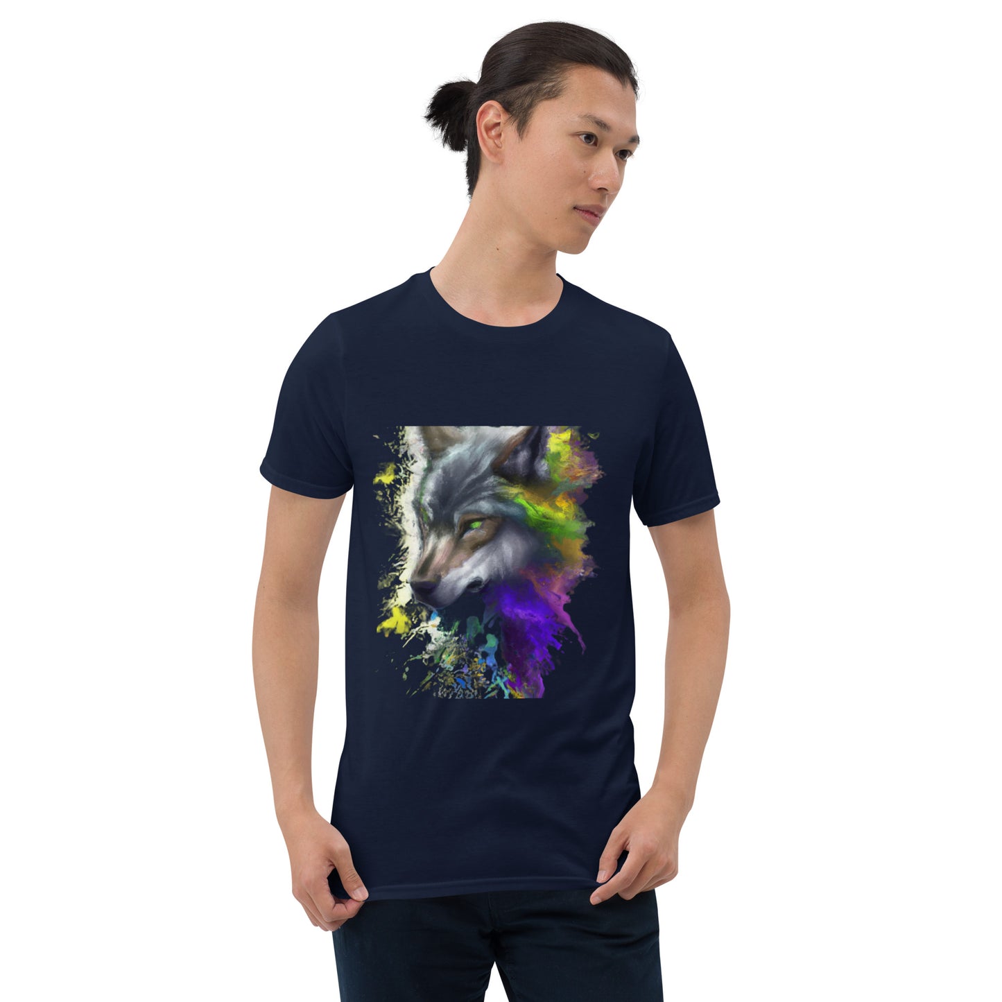 Unisex Wolf art T-Shirt