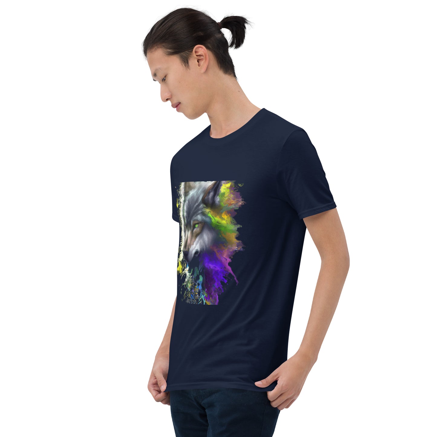 Unisex Wolf art T-Shirt
