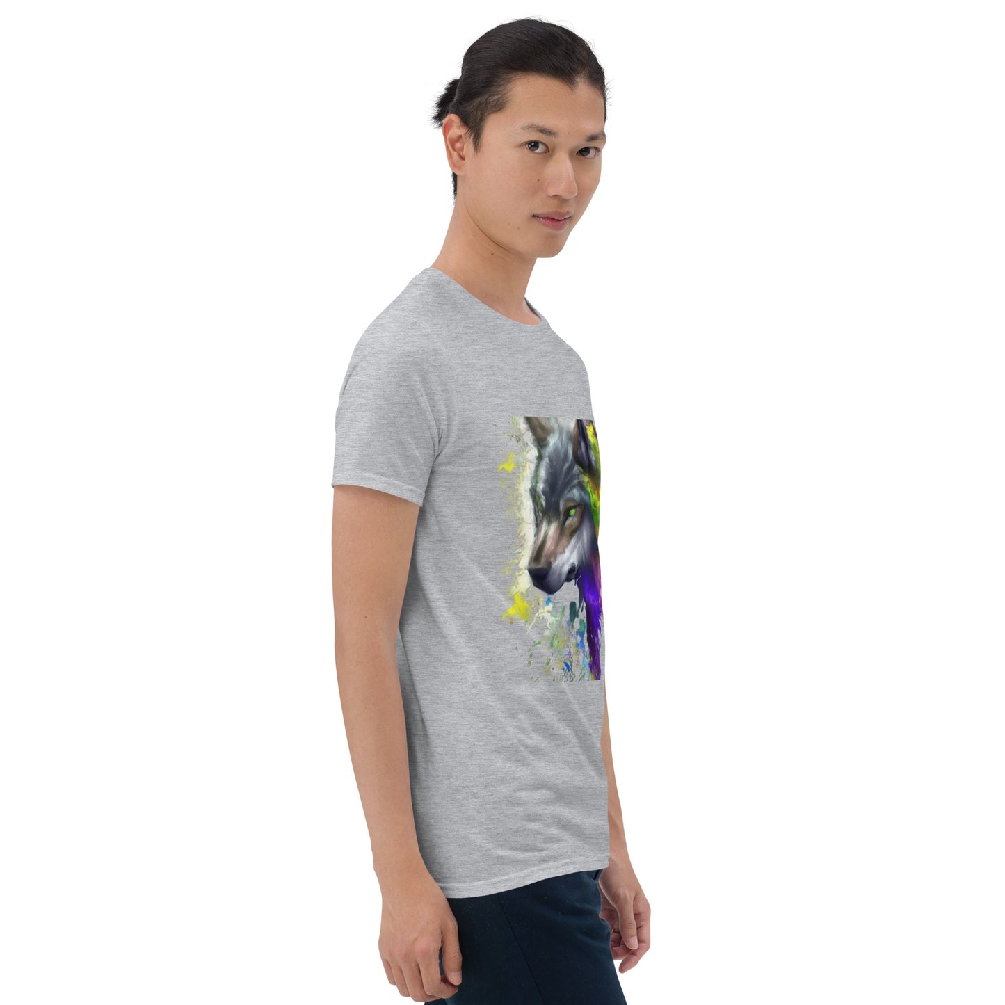 Unisex Wolf art T-Shirt