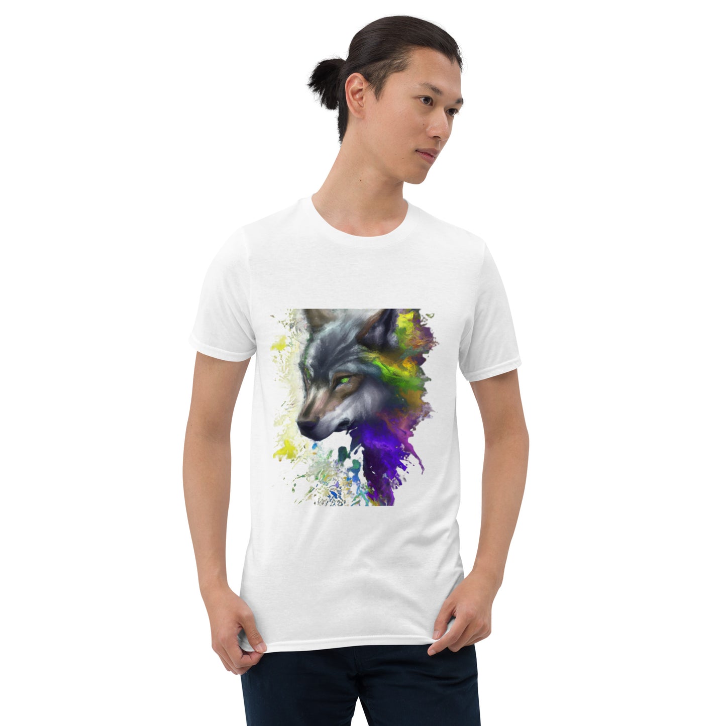 Unisex Wolf art T-Shirt