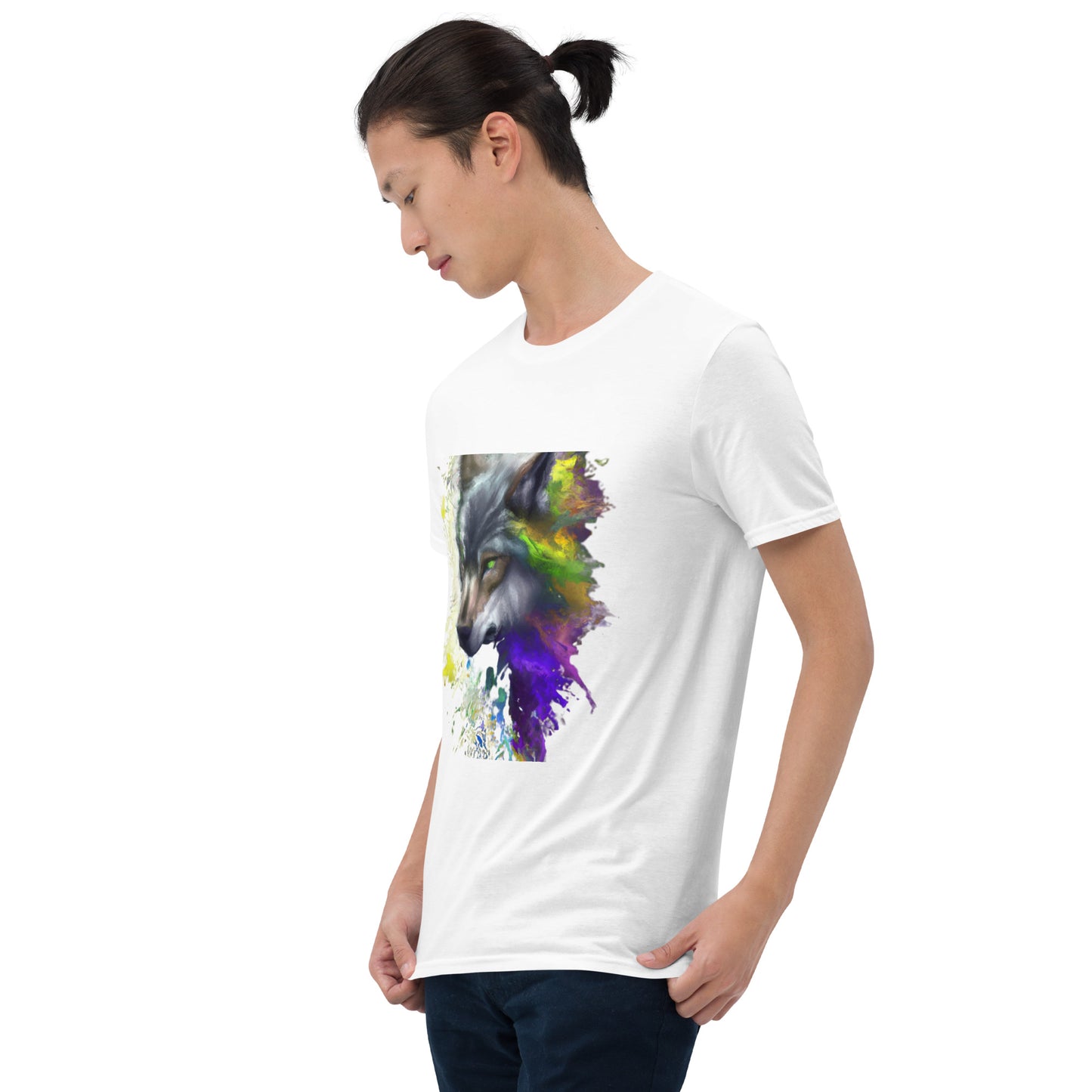 Unisex Wolf art T-Shirt