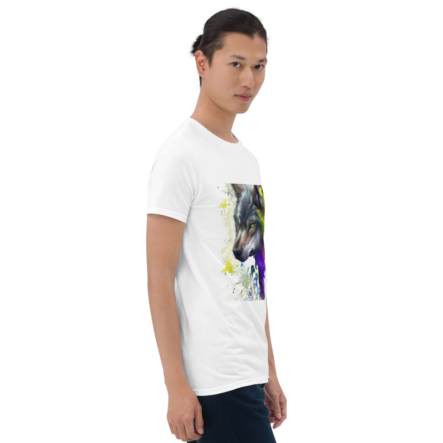 Unisex Wolf art T-Shirt
